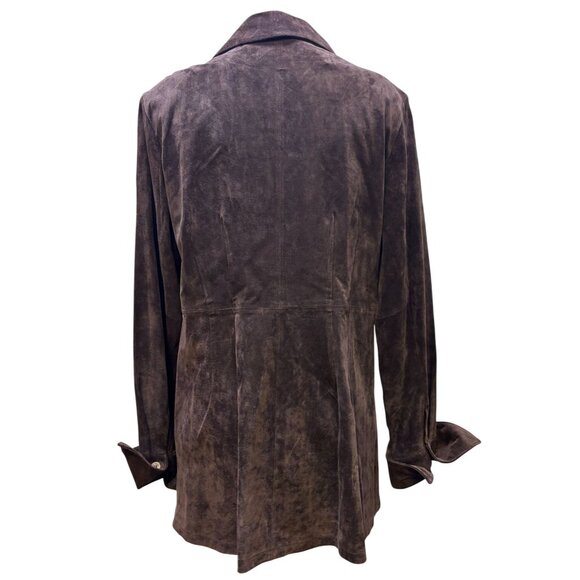 NWOT Finley Brown Suede Jacket XL - Picture 2 of 8